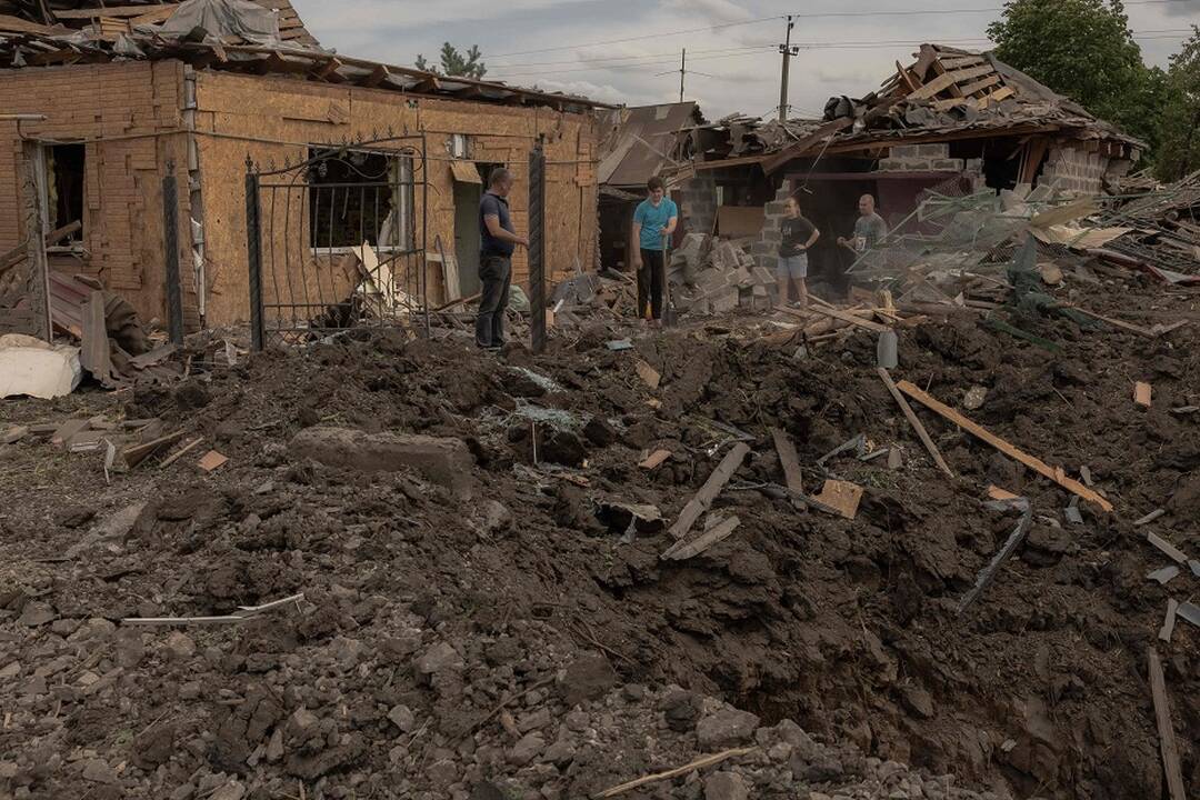 Kyjivas: Rusija intensyvina atakas ir naudoja uždraustas chemines medžiagas