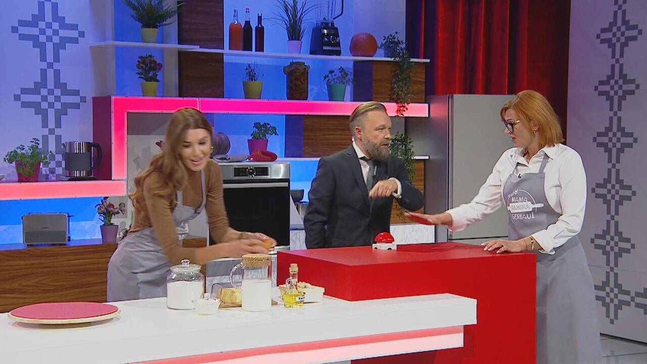 Edita Mildažytė su sūnumi Mykolu