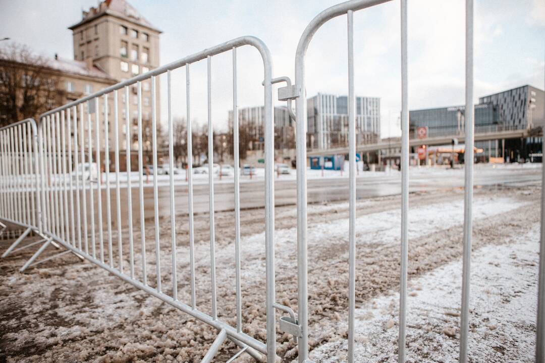 Rengiantis KEKS atidarymui miesto centre apribotas eismas