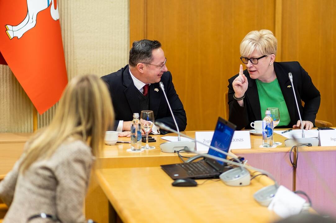 Žygimantas Pavilionis ir Ingrida Šimonytė