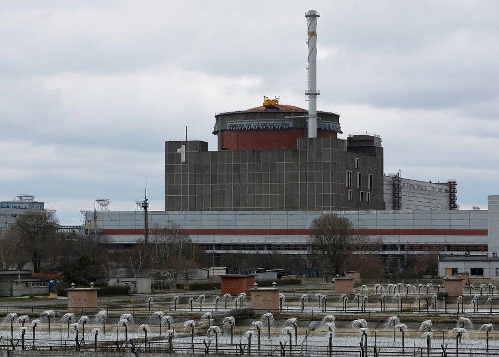 „Ukrenerho“: Zaporižios AE vėl prijungta prie elektros tinklo (atnaujinta)