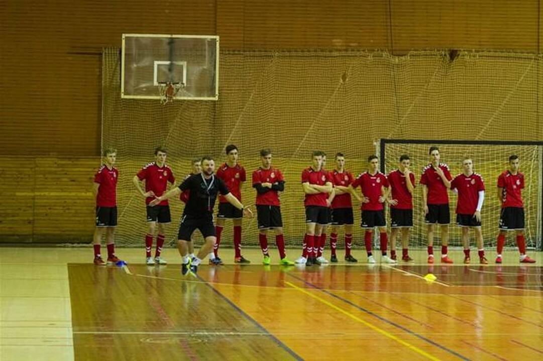Nauja istorija – jaunimo salės futbolo rinktinė
