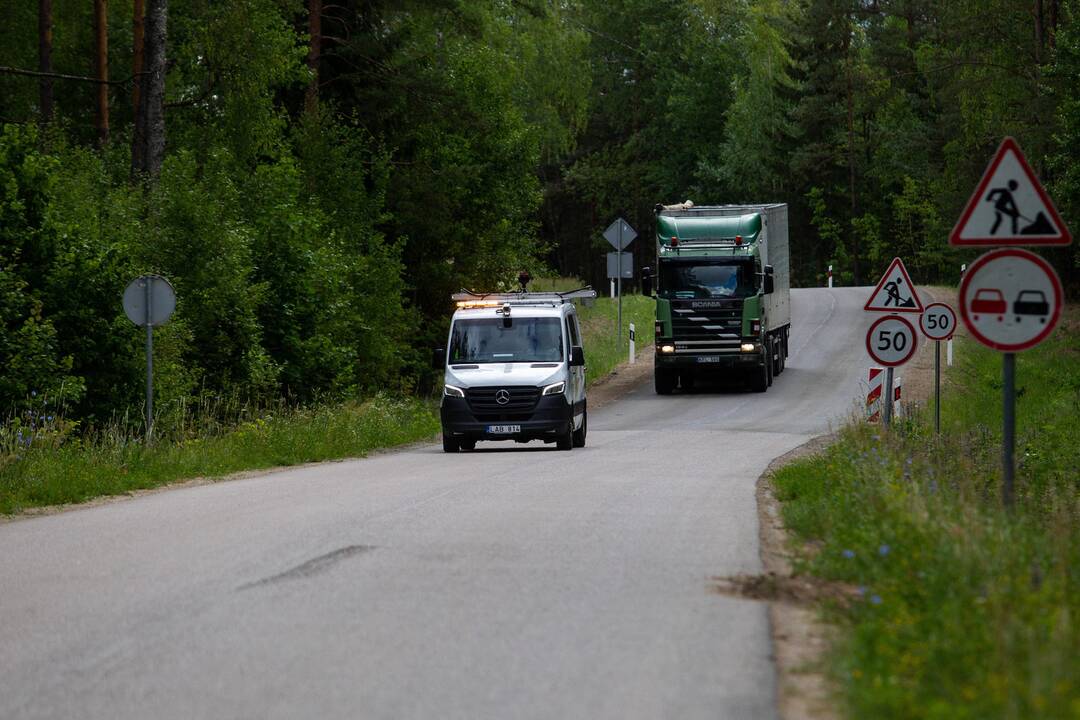 Lietuvos keliuose – mobili tyrimų laboratorija