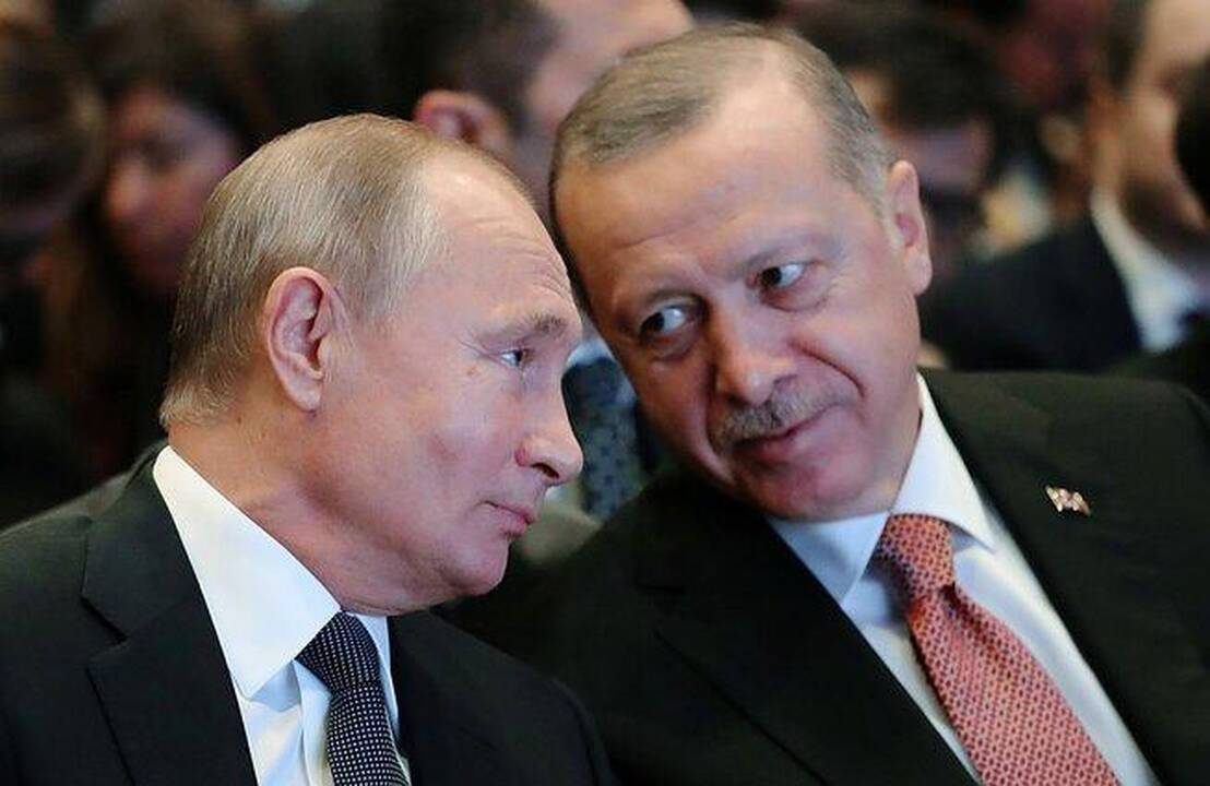 Recepas Tayyipas Erdoganas ir Vladimiras Putinas