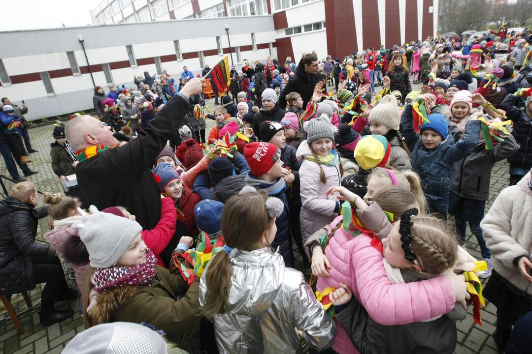 Nepriklausomybės vaikai šventė laisvę