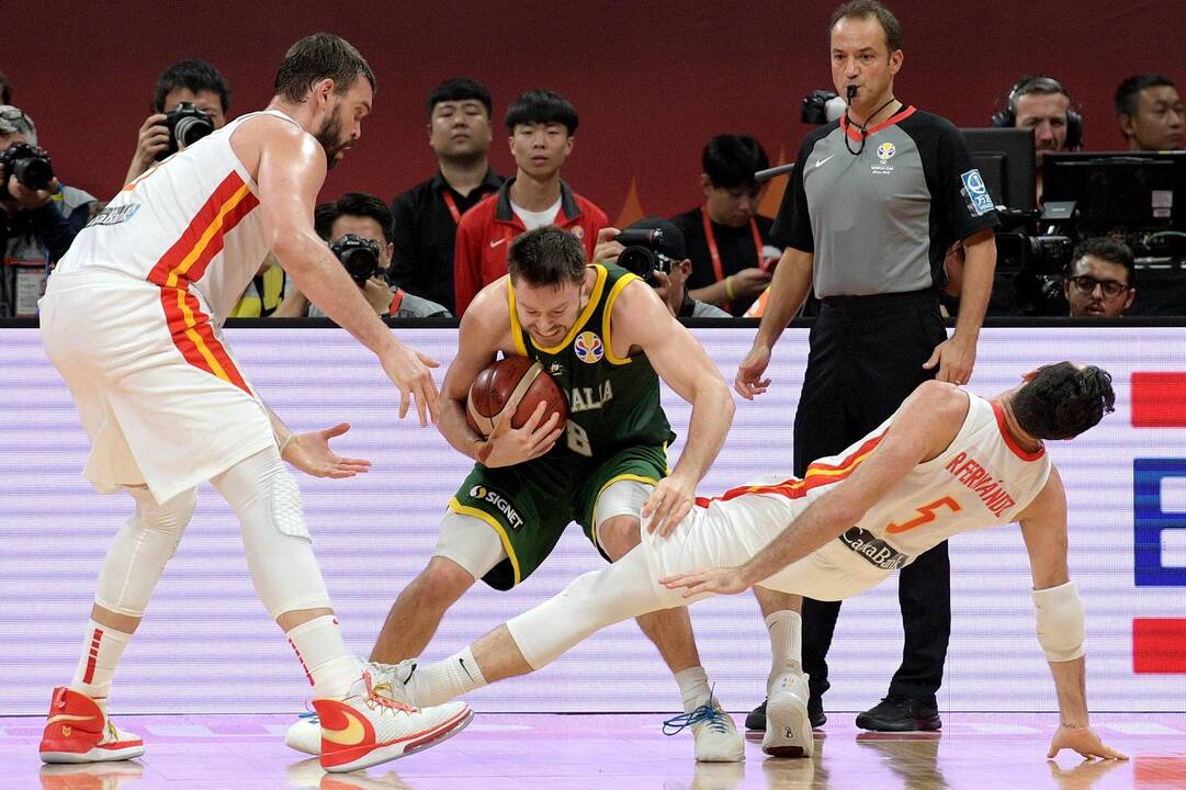 Pasaulio krepšinio čempionatas: Ispanija – Australija