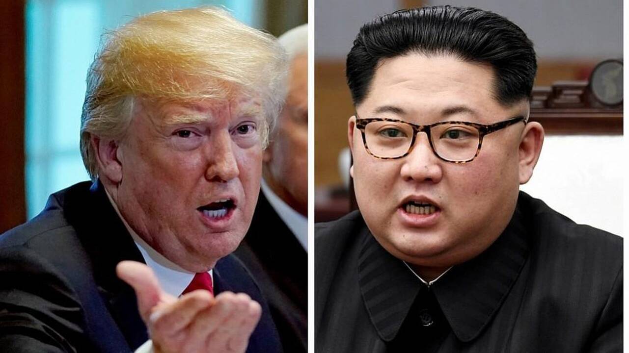 Donaldas Trumpas ir Kim Jong Unas