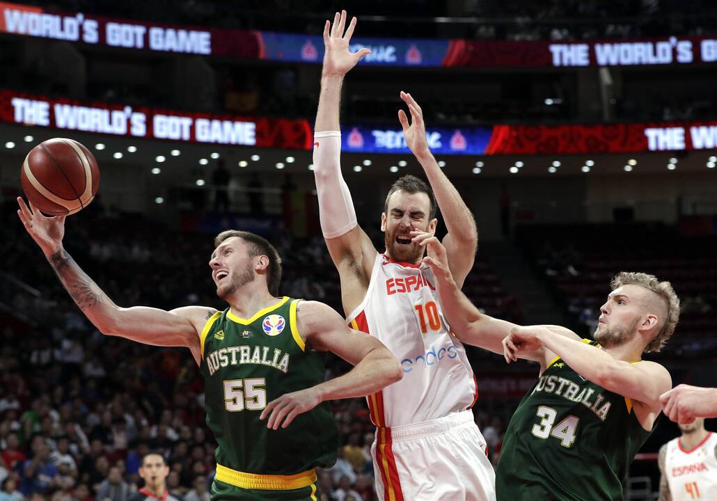 Pasaulio krepšinio čempionatas: Ispanija – Australija