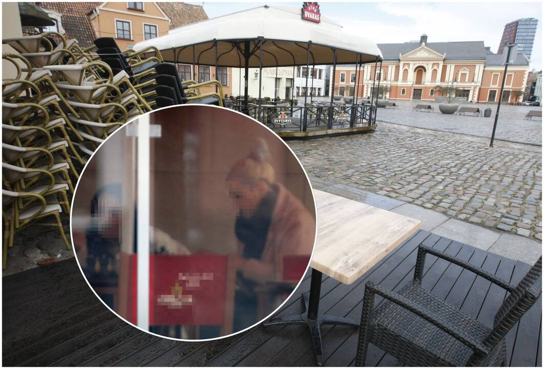 Įpročiai: nors jau leidžiama, klaipėdiečiai neskuba sėsti prie staliukų ir maistą iš restoranų dažniau nešasi namo.