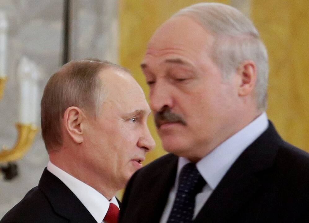 Vladimiras Putinas ir Aliaksandras Lukašenka