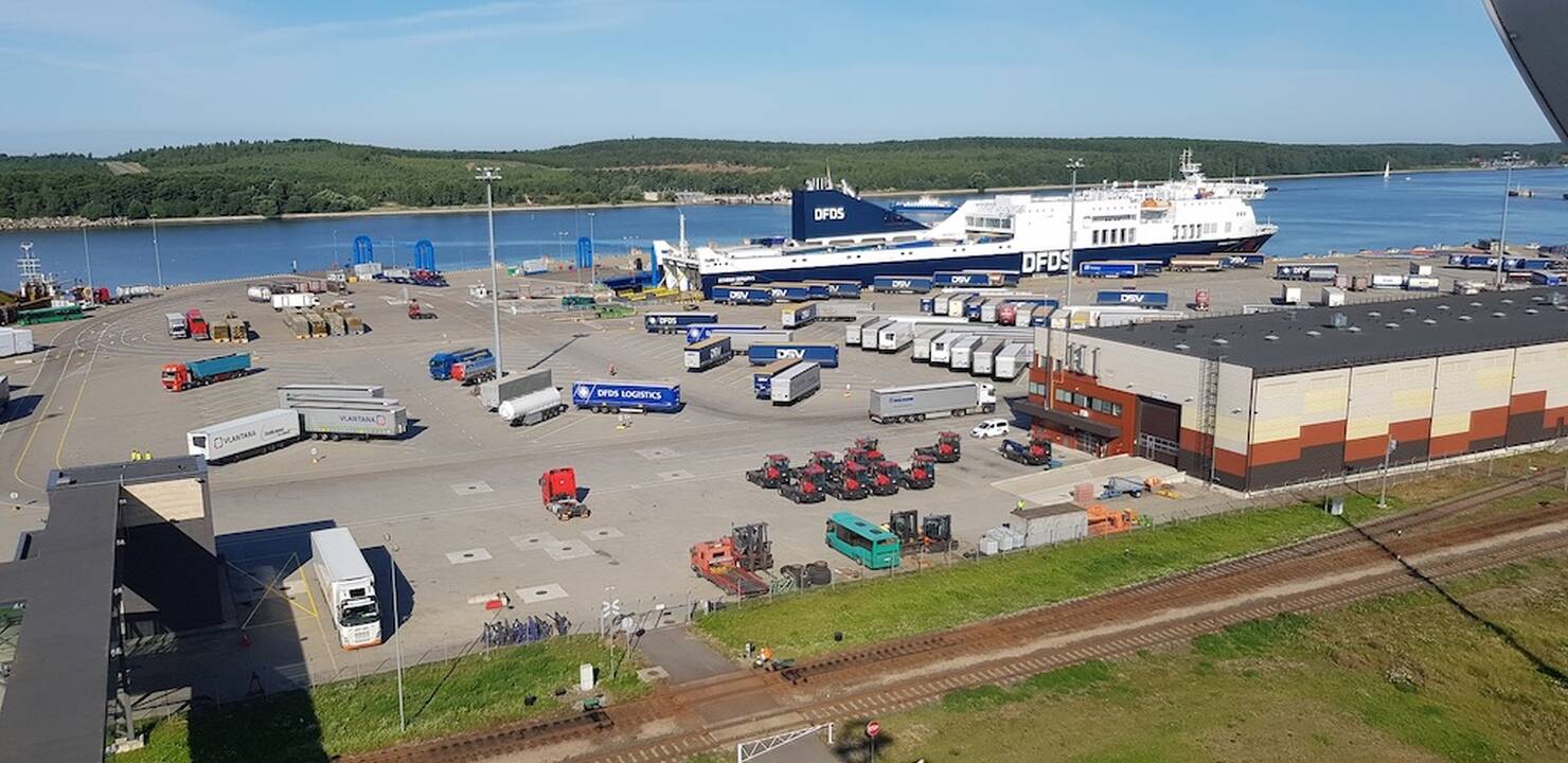 Vieta: Klaipėdoje yra palyginti naujas ir modernus jūrų keltų centras Centriniame Klaipėdos terminale.