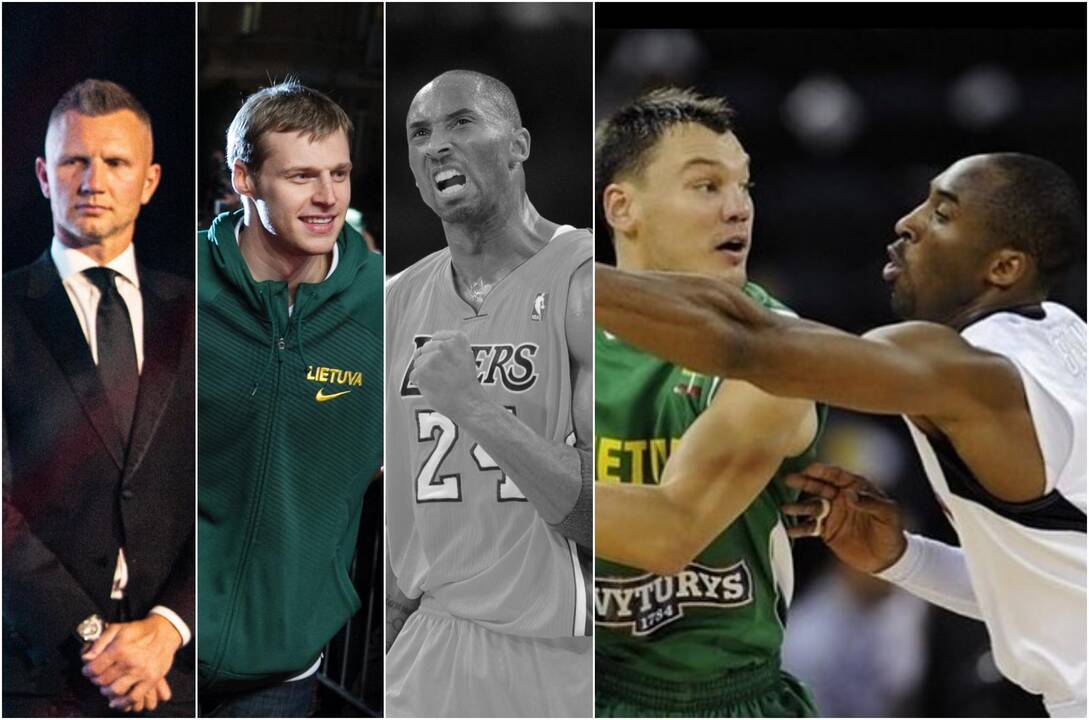 Rimantas Kaukėnas, Martynas Pocius, Kobe Bryantas, Šarūnas Jasikevičius