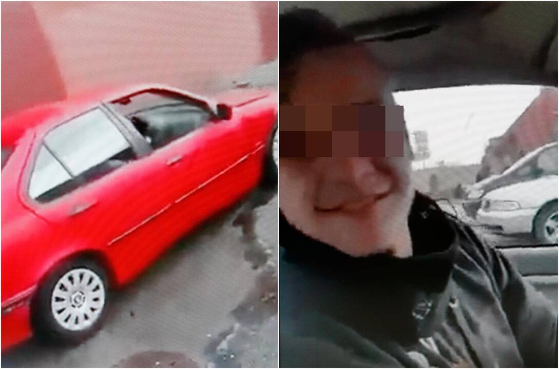Akibrokštas: klaipėdietė atpažino savo automobilį feisbuko grupėje "BMW fan Lithuania" įkeltame įraše, kuriame matyti, kaip jį chuliganiškai vairuoja kažkoks jaunuolis.