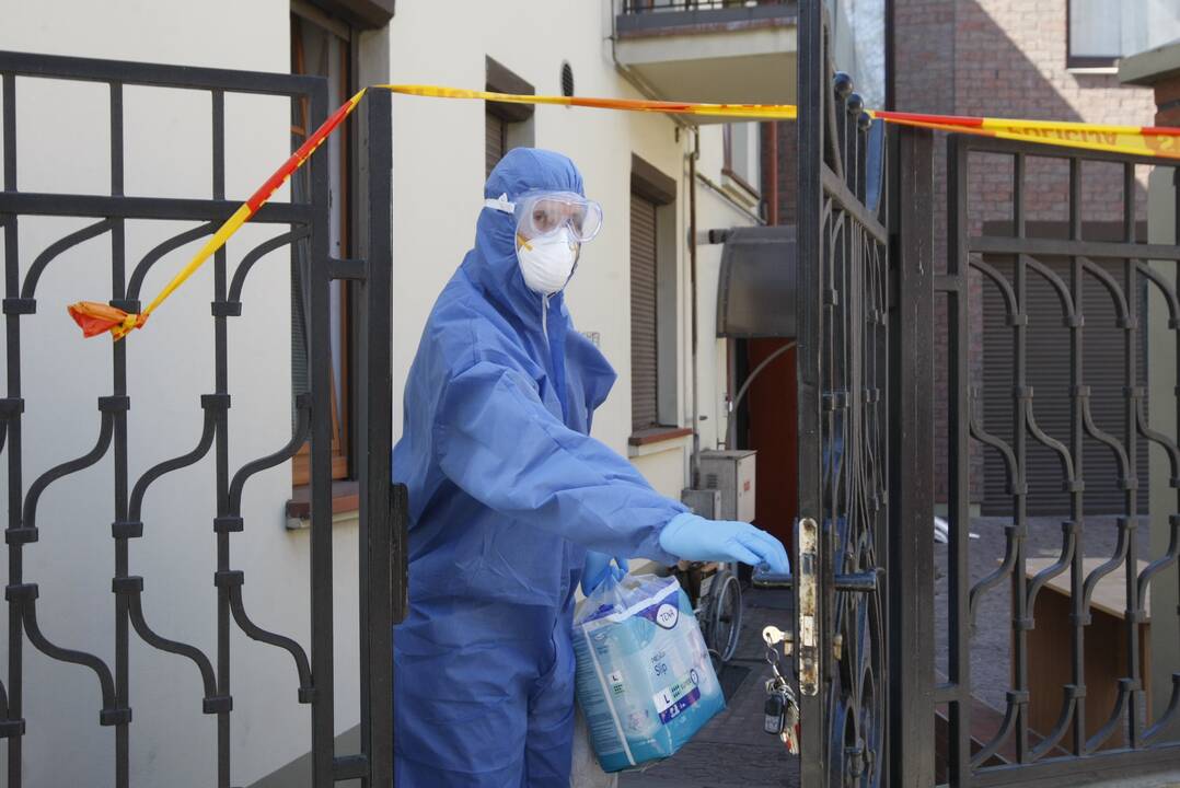 Sveiksta: iš daugiau nei 30 koronavirusu dar balandį užsikrėtusių Klaipėdos hospiso pacientų kol kas neišgijo keturi.