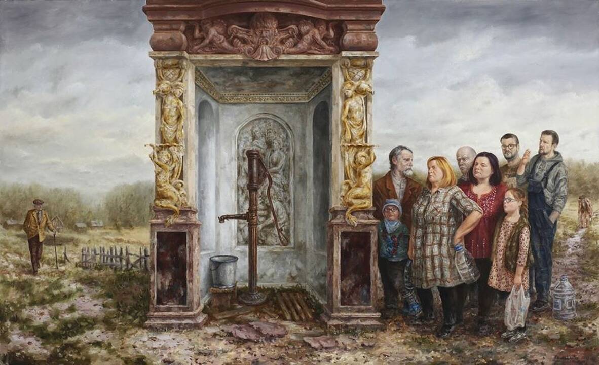 Tapytojas: A.Eidukaičio kūryba šiais snobų, epigonų ir meno imitatorių laikais yra stebinantis reiškinys.