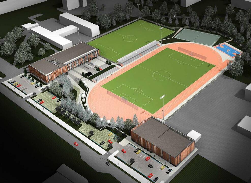 Finansai: futbolo mokyklos ir baseino pastatų konversijos projektui miestas ketina skolintis kelis milijonus eurų.