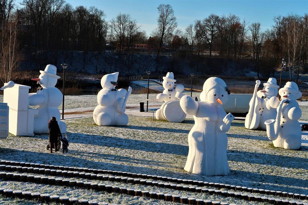 Gausa: Duobelėje šią žiemą pūpso 16 baltų eksponatų.