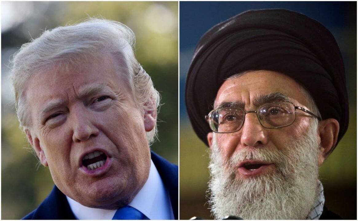 Donaldas Trumpas ir Ali Khamenei