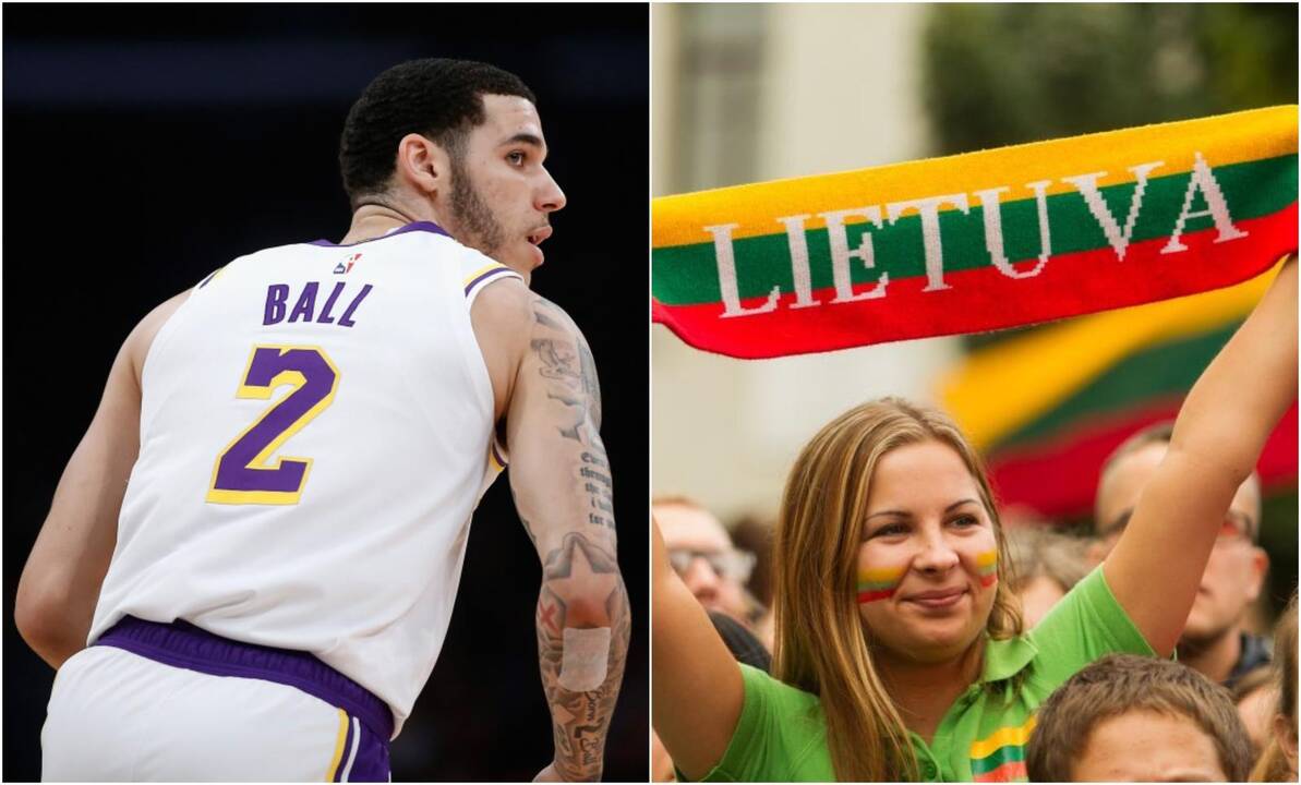 Lonzo Ballas (kairėje)
