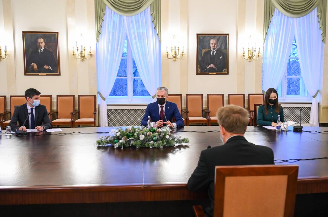 Prezidentas susitiko su Sveikatos ekspertų tarybos nariais
