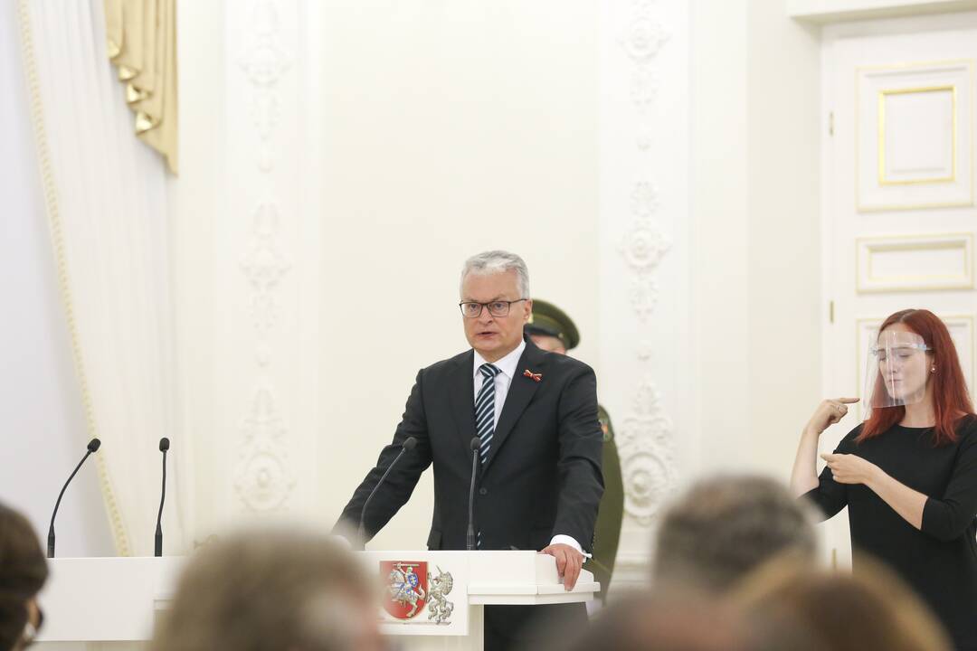 Prezidentūroje įteikti Lietuvos valstybės apdovanojimai