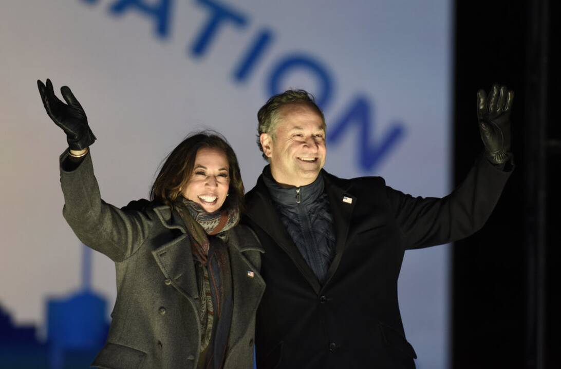 Dougas Emhoffas ir Kamala Harris