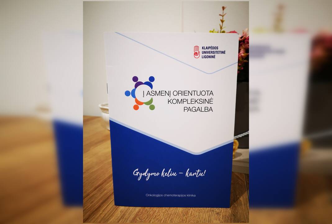 KUL pristato leidinį onkologiniams pacientams