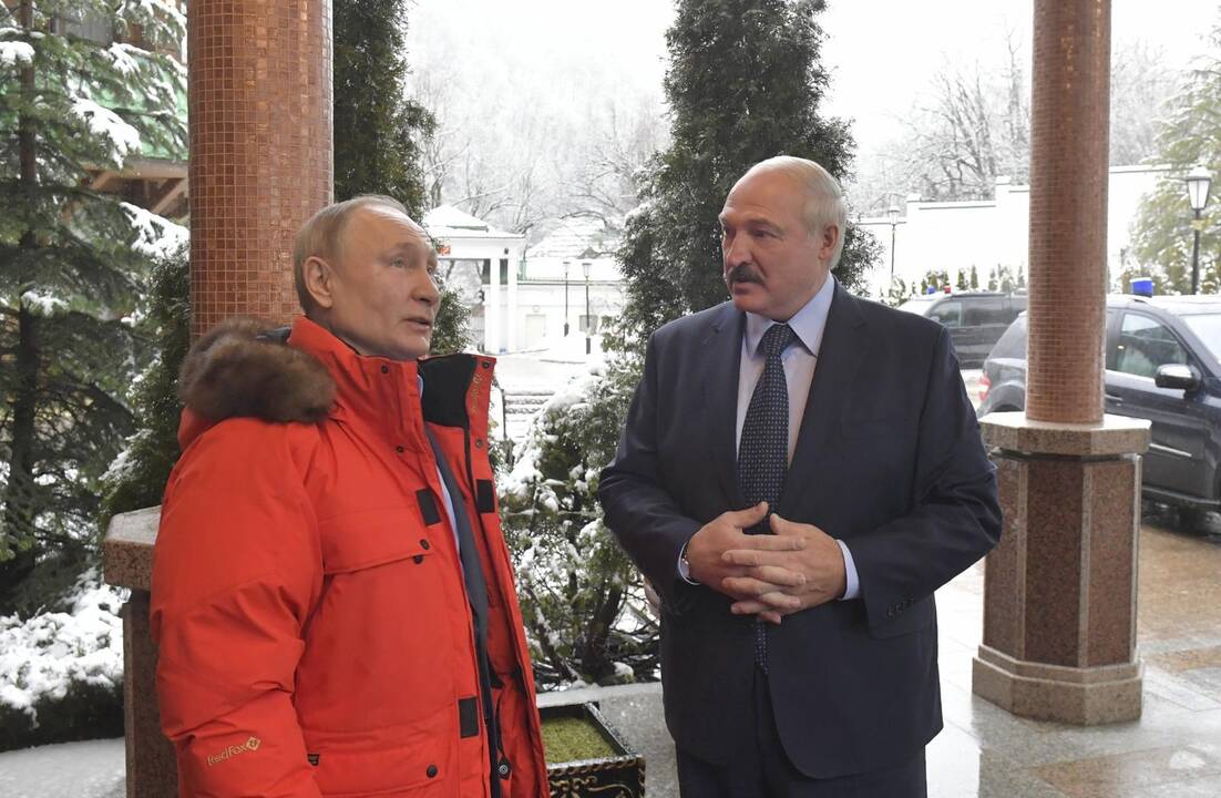 Aleksandras Lukašenka ir Vladimiras Putinas