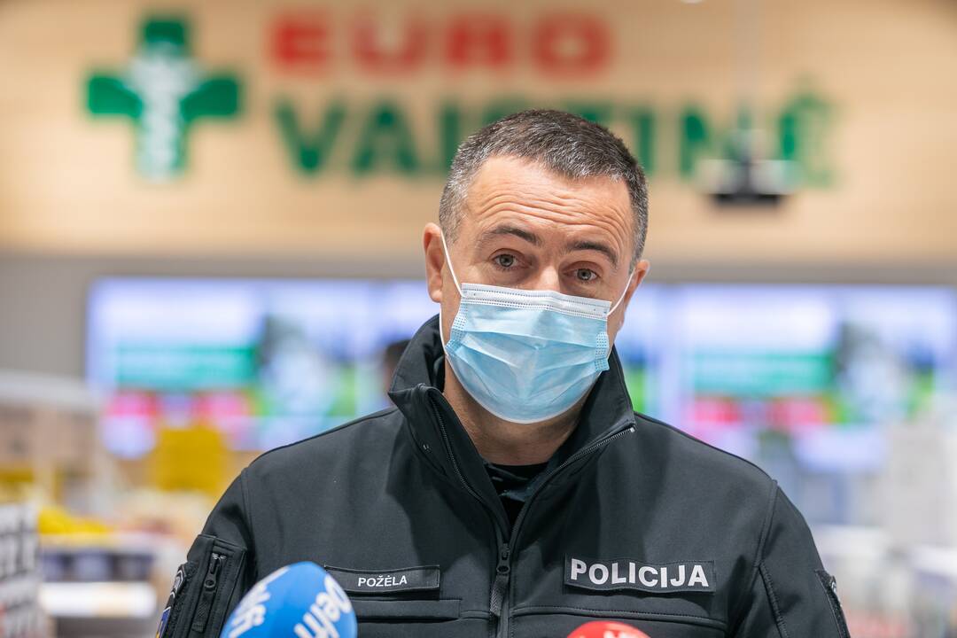 Iniciatyvos KAUKĖ-19 pristatymas.
