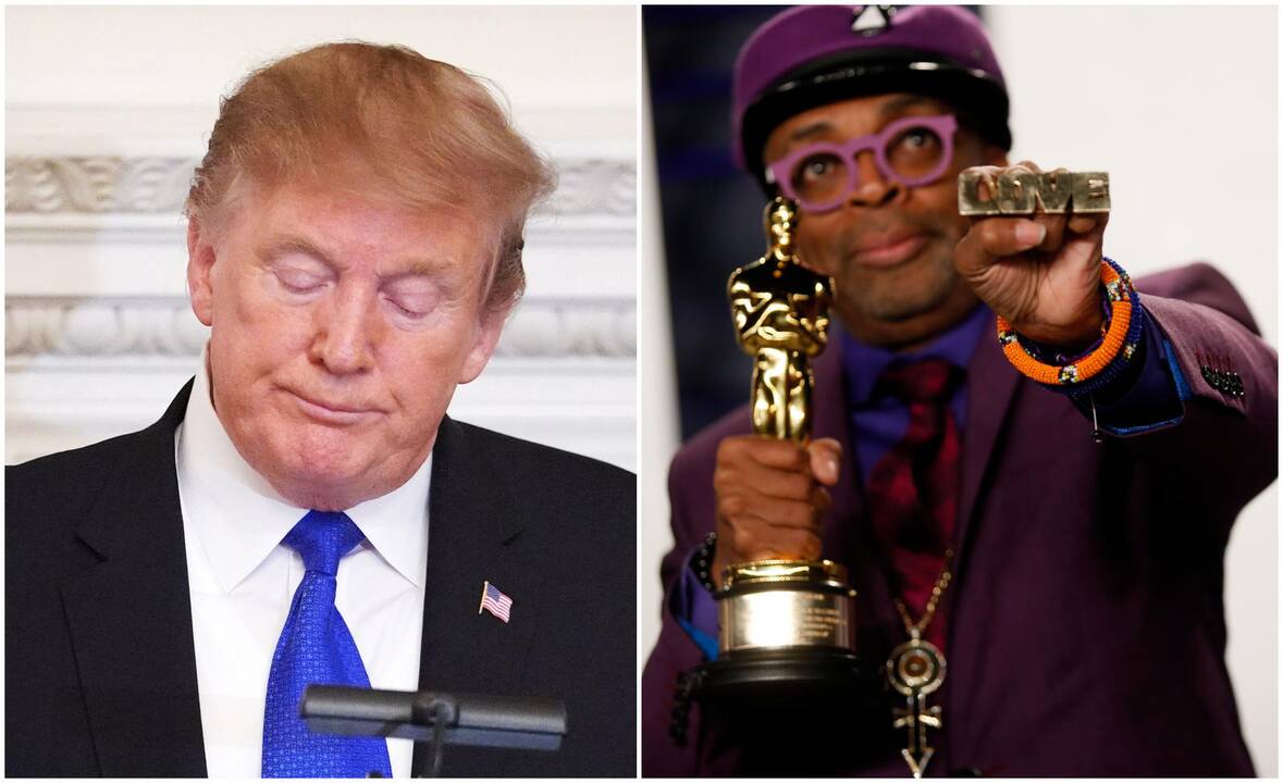 Donaldas Trumpas ir Spike'as Lee
