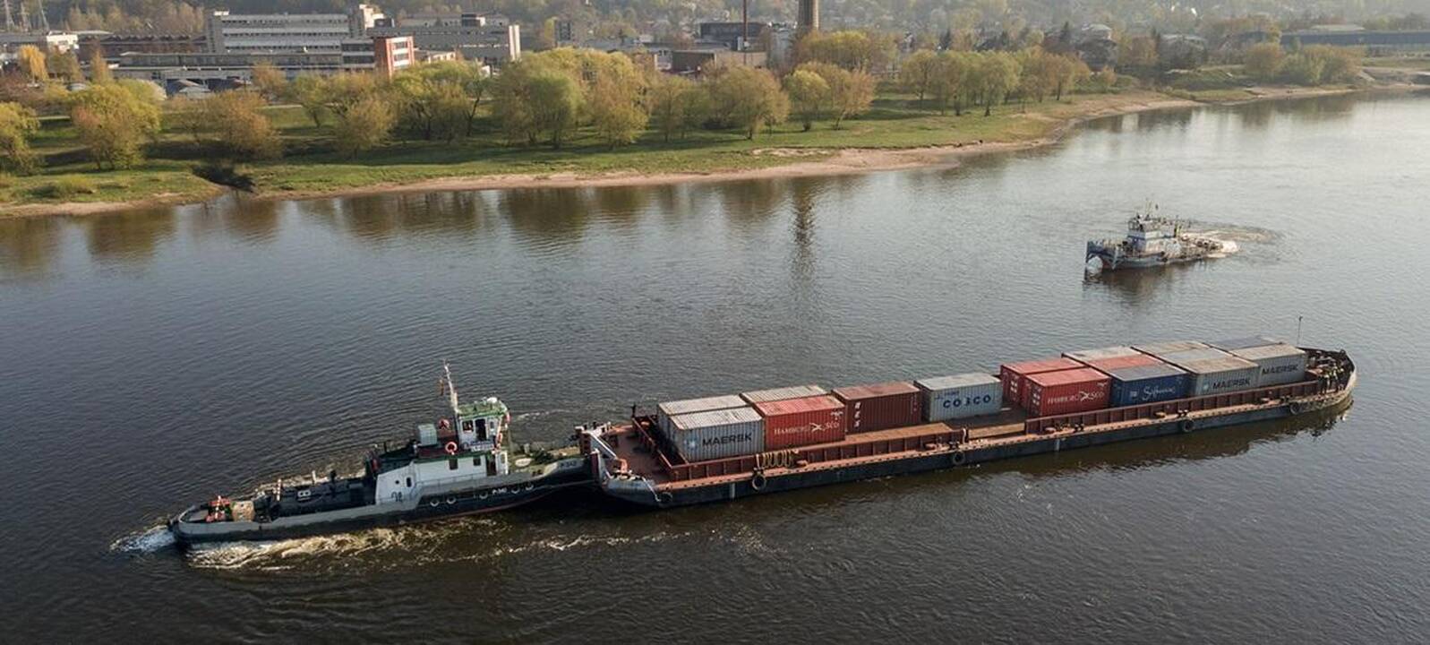 Tyrimas: nustatyta, kad, sutvarkius Nemuno laivybos kelią, juo per metus būtų gabenama iki 300 tūkst. tonų krovinių.