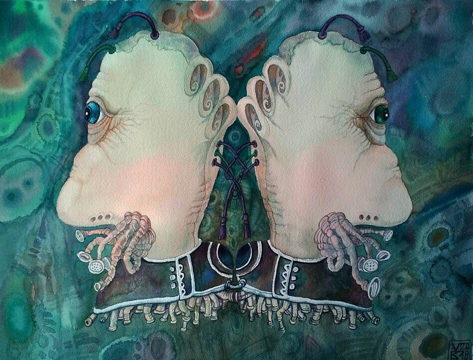 V. Bogatyriovas. Fragmentas Nr. 1 (2019).