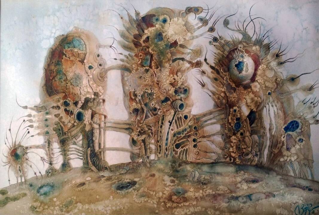 V. Bogatyriovas. Fragmentas Nr. 1 (2019).