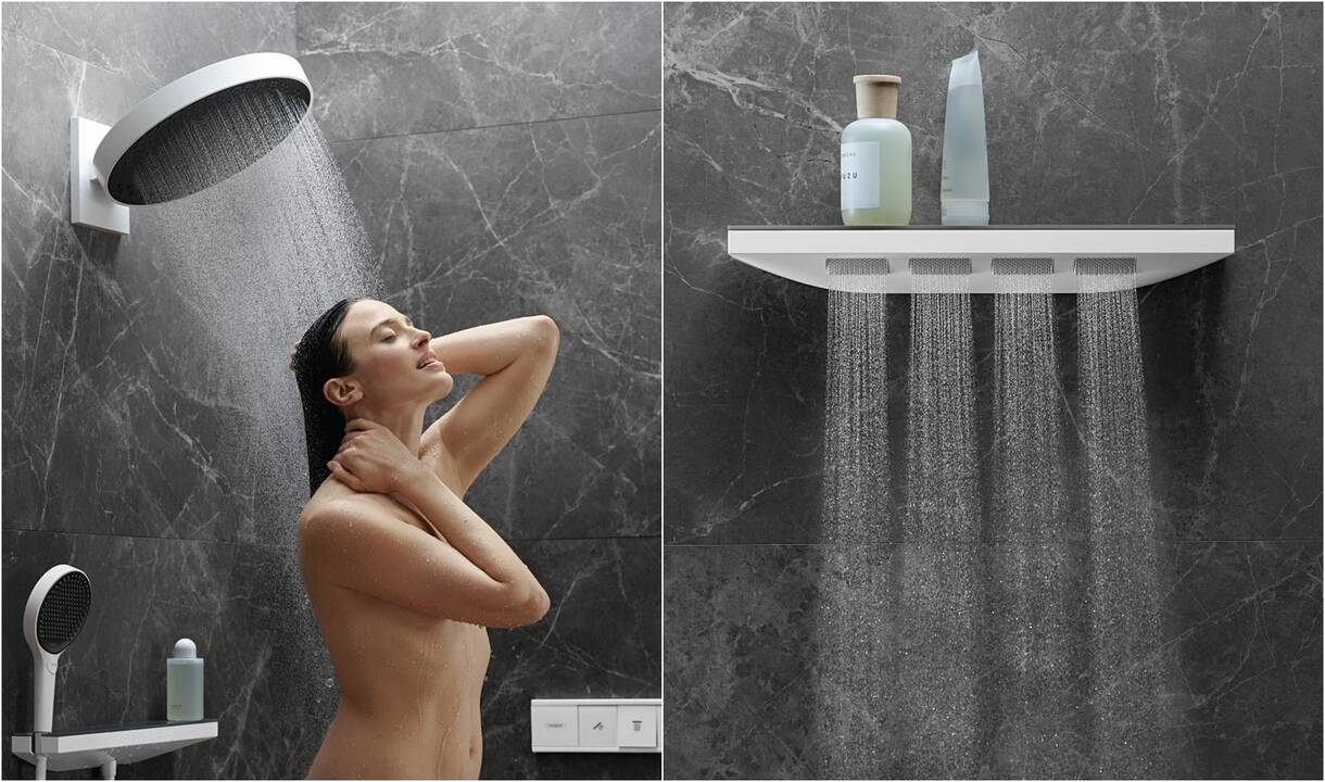 „Hansgrohe“ dušas „Rainfinity“