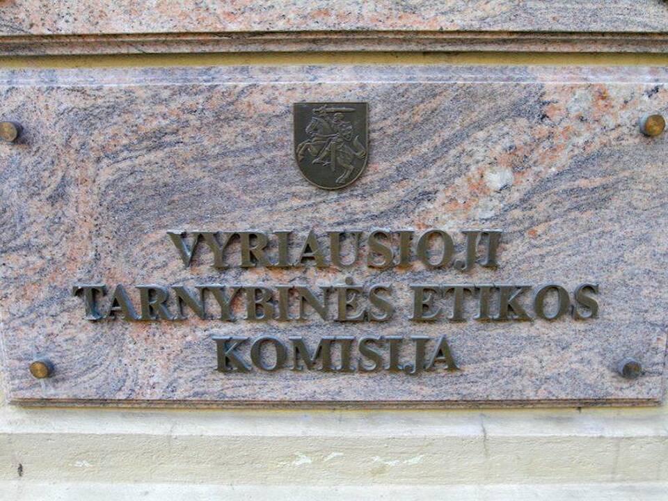 VTEK tirs informaciją dėl 15 asmenų galbūt neteisėtai vykdyto lobizmo