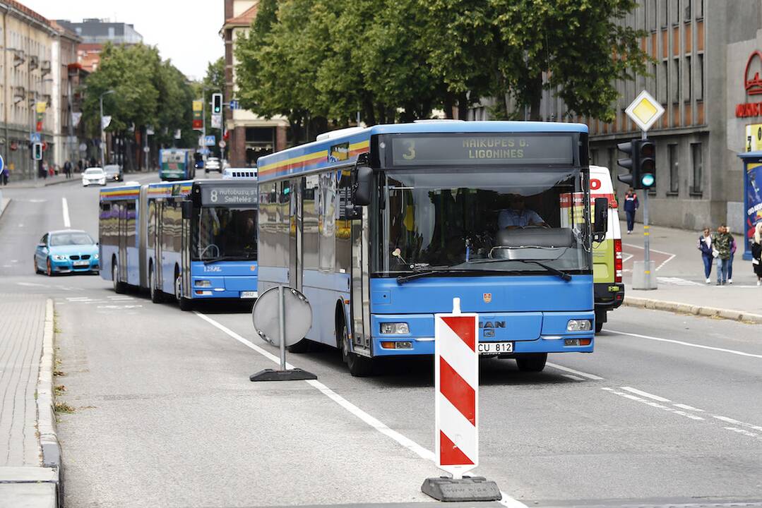 Minėjimas: šįsyk Klaipėdoje per Tarptautinę dieną be automobilio viešasis transportas buvo mokamas.