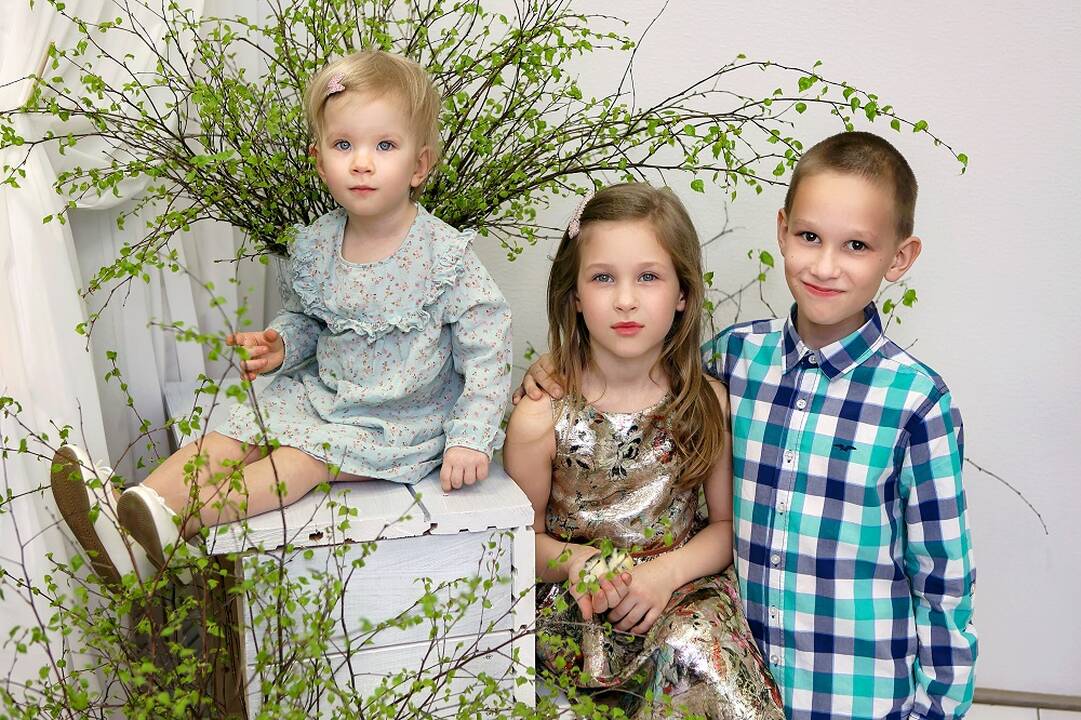 Ateitis: E.Kazlauskienė labiausiai nori, kad jos vaikai užaugę būtų laimingi ir pildytų savo, o ne tėvų svajones.