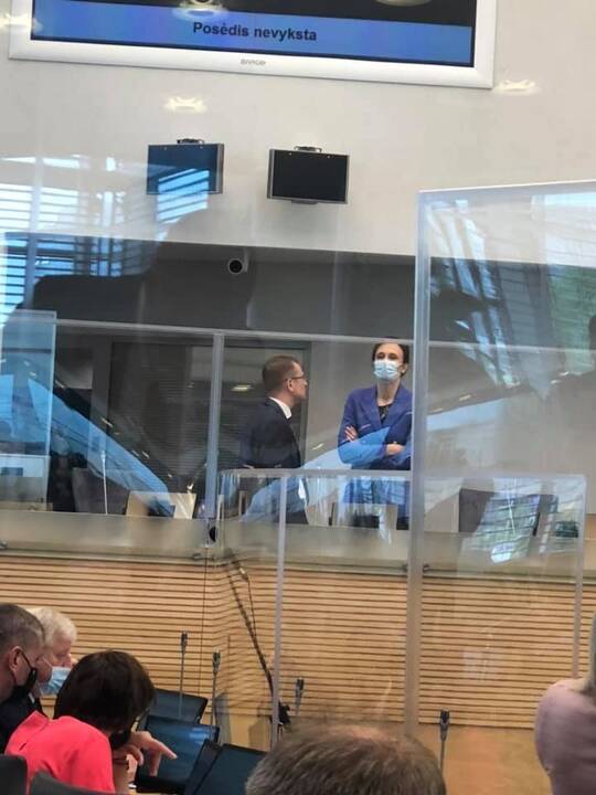 Arūnas Dulkys ir Viktorija Čmilytė-Nielsen