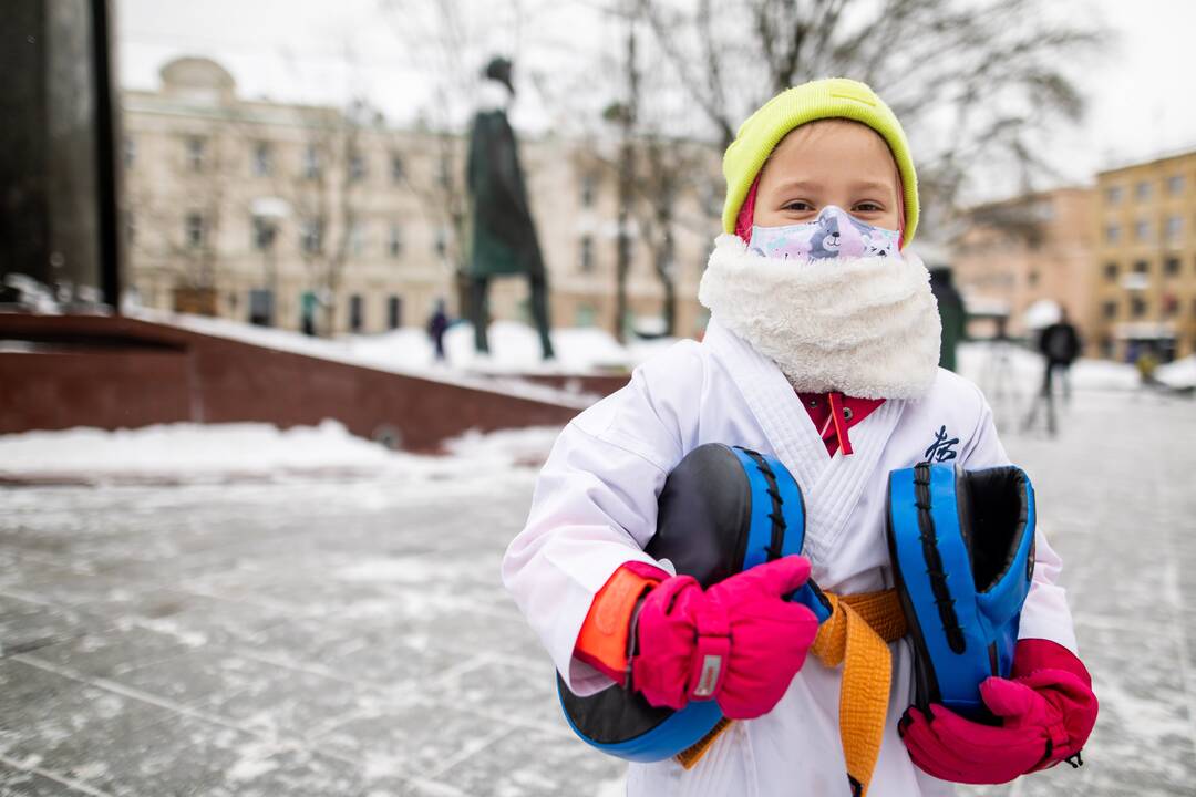 Prie Vyriausybės – sporto entuziastų akcija