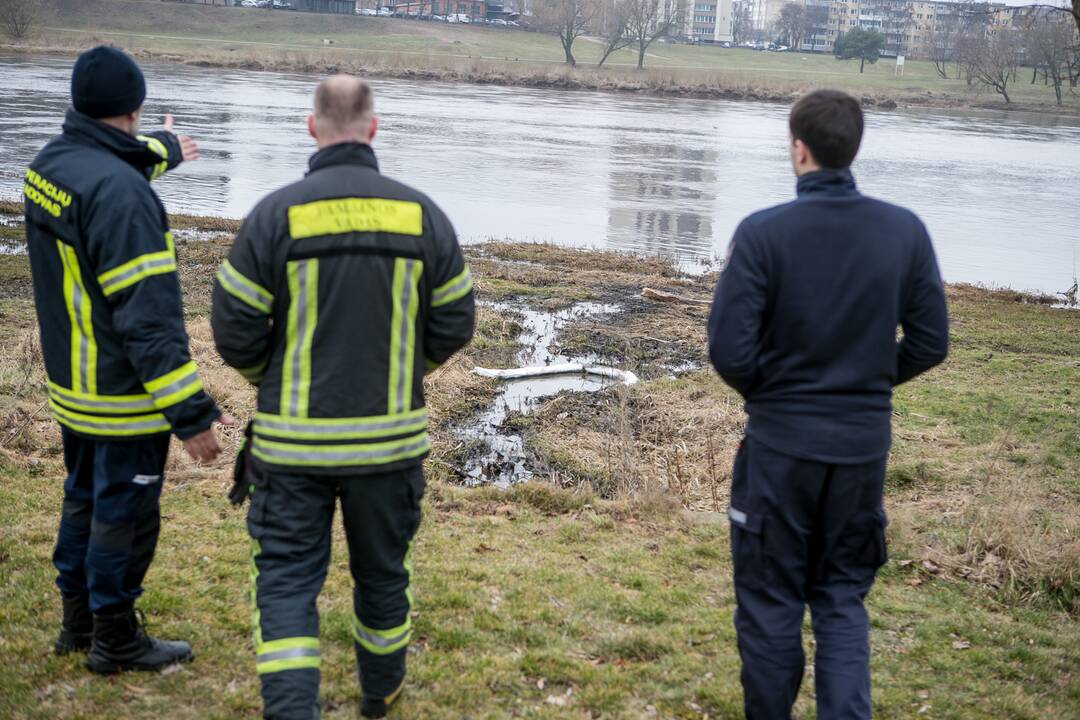 Kaune į Nerį išsiliejo teršalai