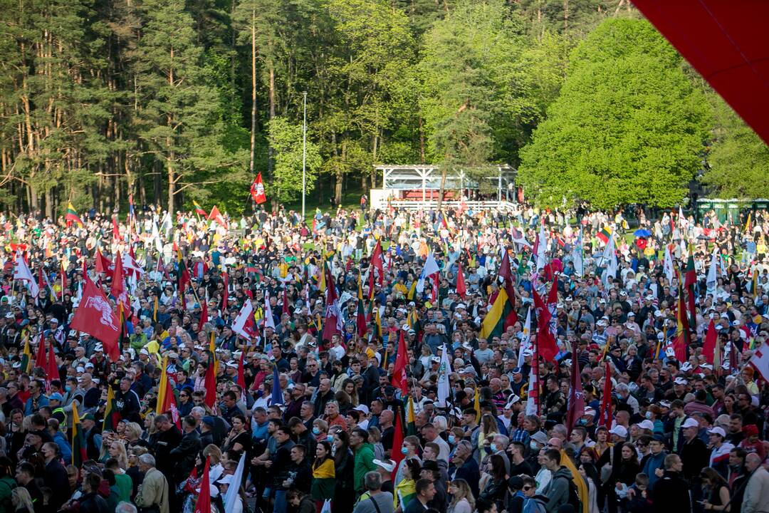 „Didysis šeimos gynimo maršas“ Vingio parke