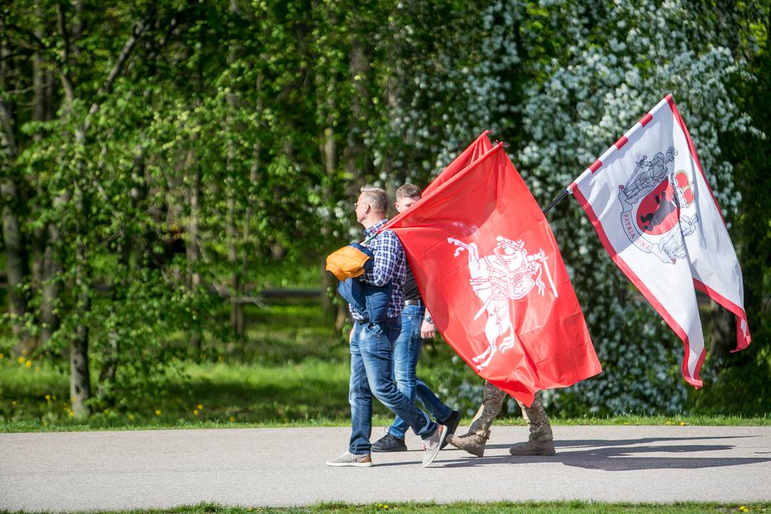 „Didysis šeimos gynimo maršas“ Vingio parke