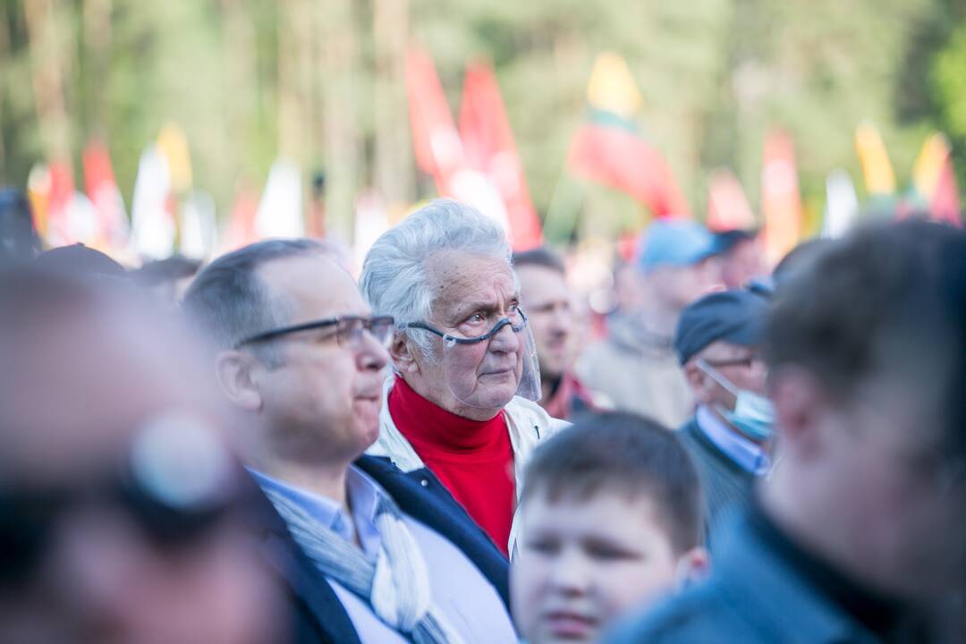 „Didysis šeimos gynimo maršas“ Vingio parke