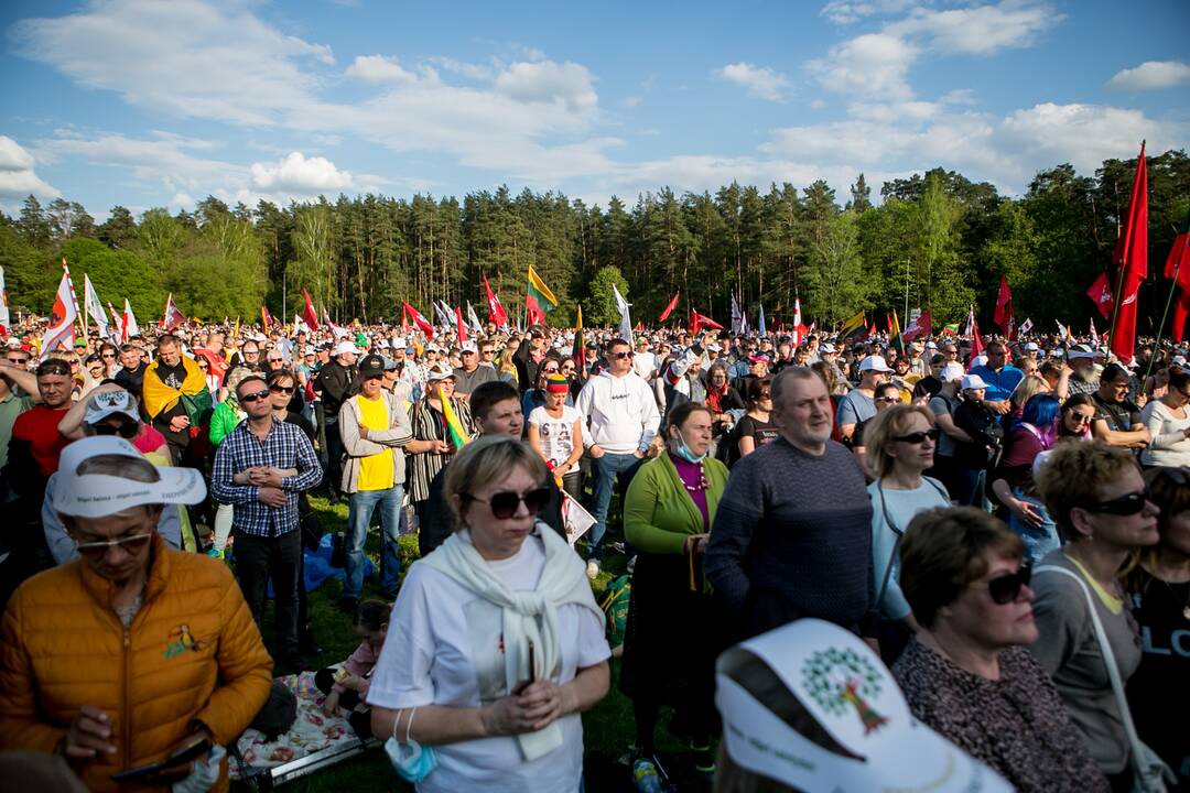 „Didysis šeimos gynimo maršas“ Vingio parke