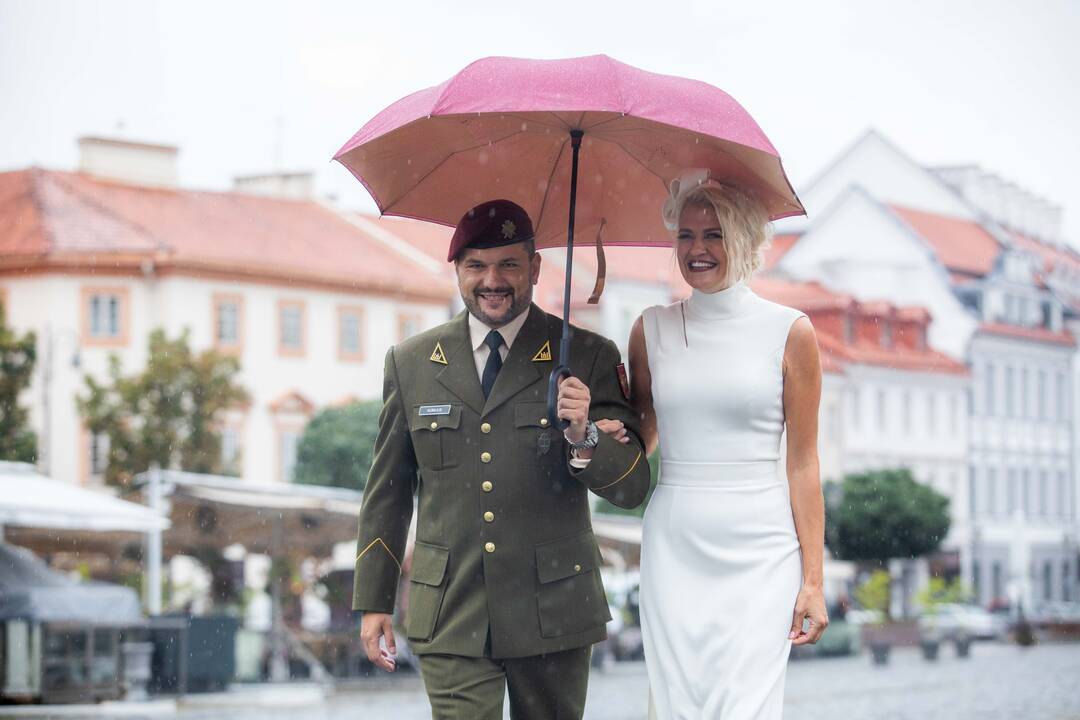 Prodiuserių poros L. Paukštės ir D. Kubiliaus vestuvės