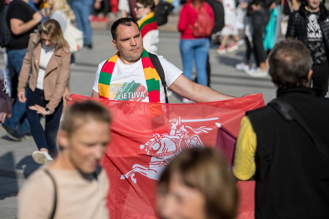 Šeimų sąjūdžio mitingas Vilniuje