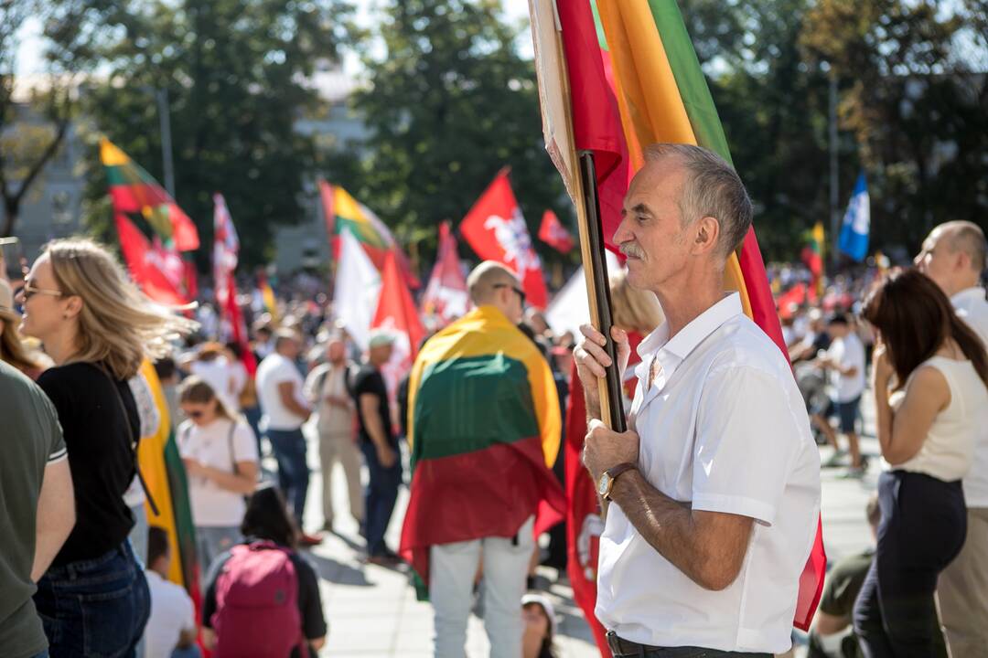 Šeimų sąjūdžio mitingas Vilniuje