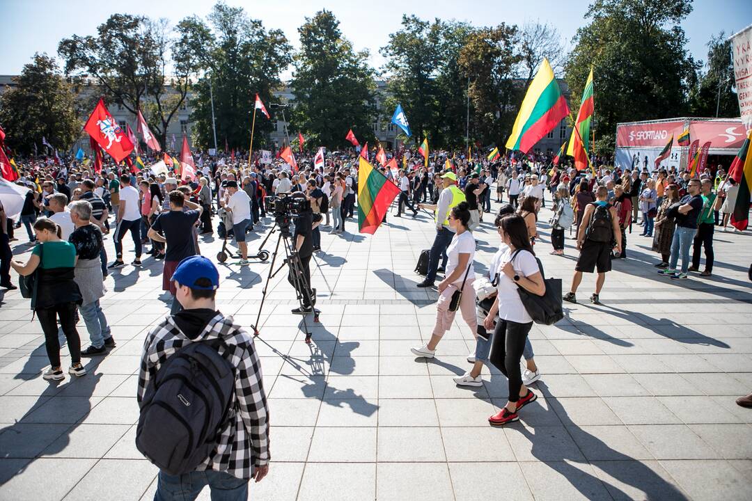 Šeimų sąjūdžio mitingas Vilniuje