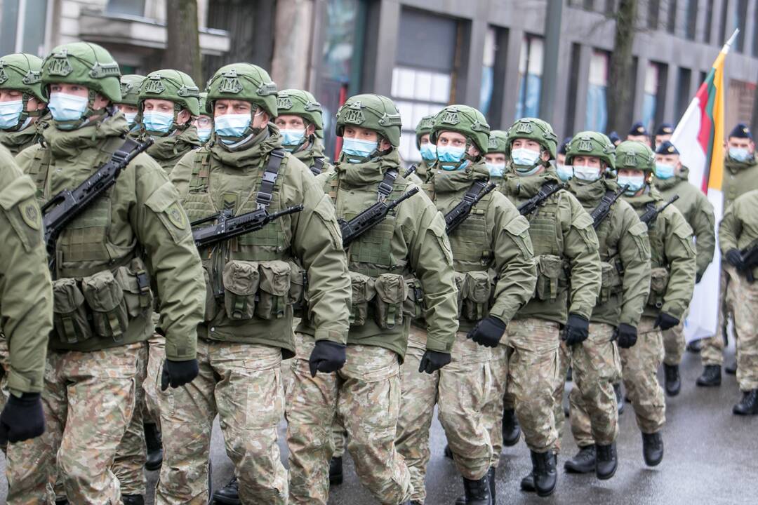 Lietuvos kariuomenės dienos minėjimas Kaune