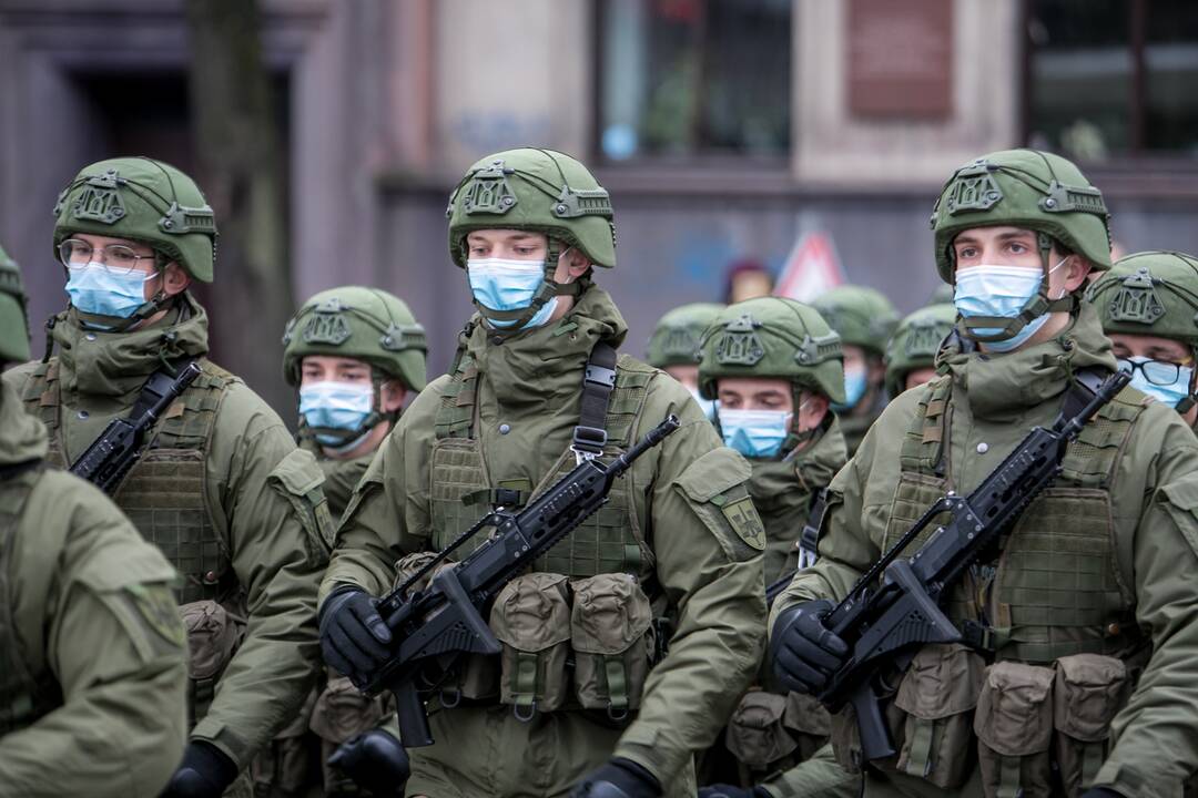 Lietuvos kariuomenės dienos minėjimas Kaune